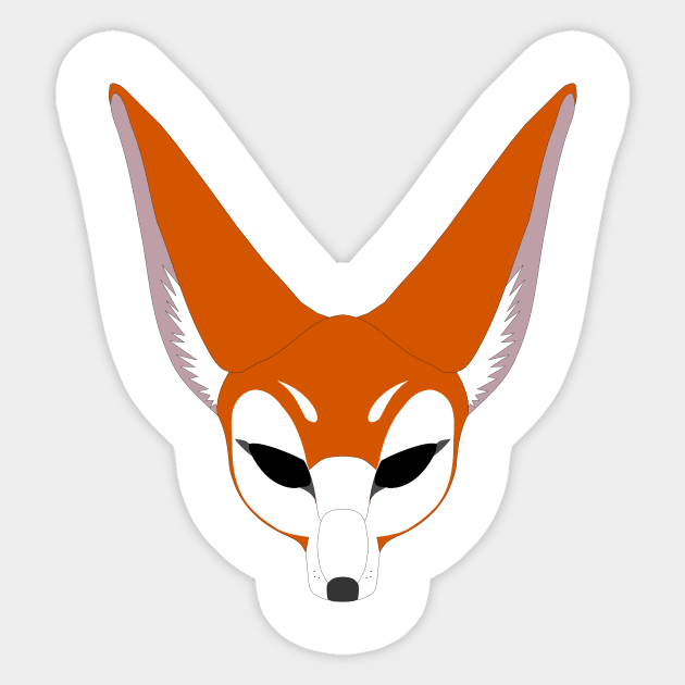 Fox Sticker by scdesigns